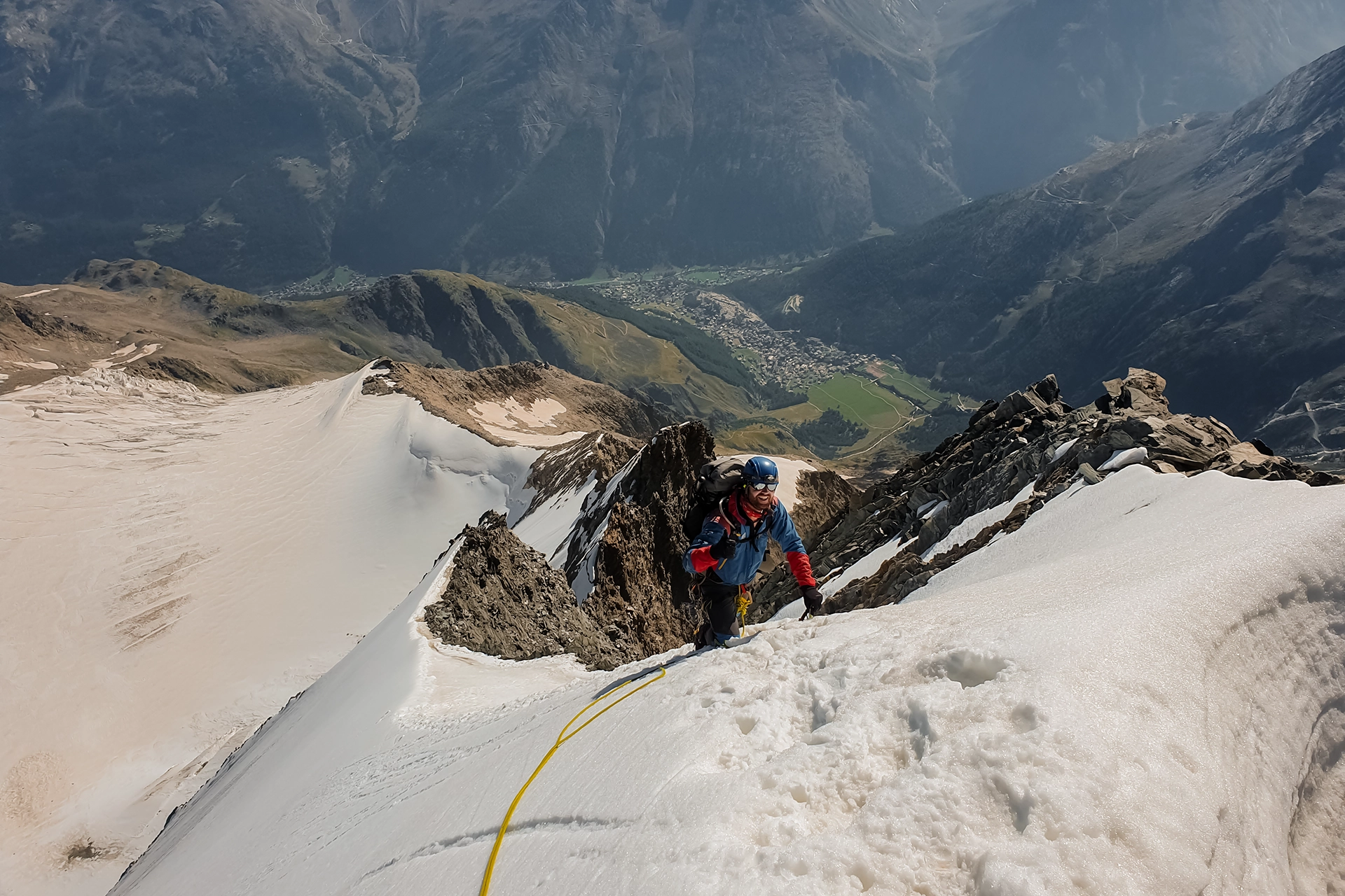 Fotka vystihující průběh expedice