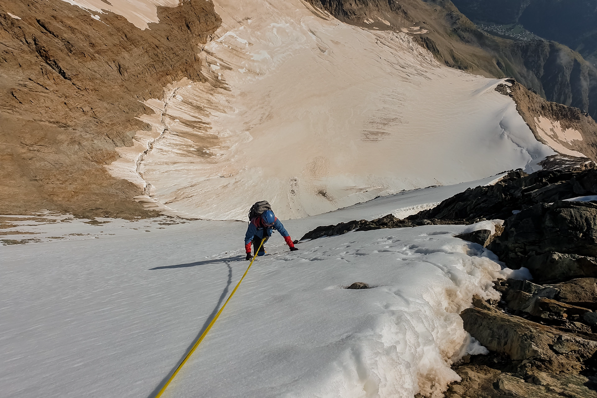Fotka vystihující průběh expedice