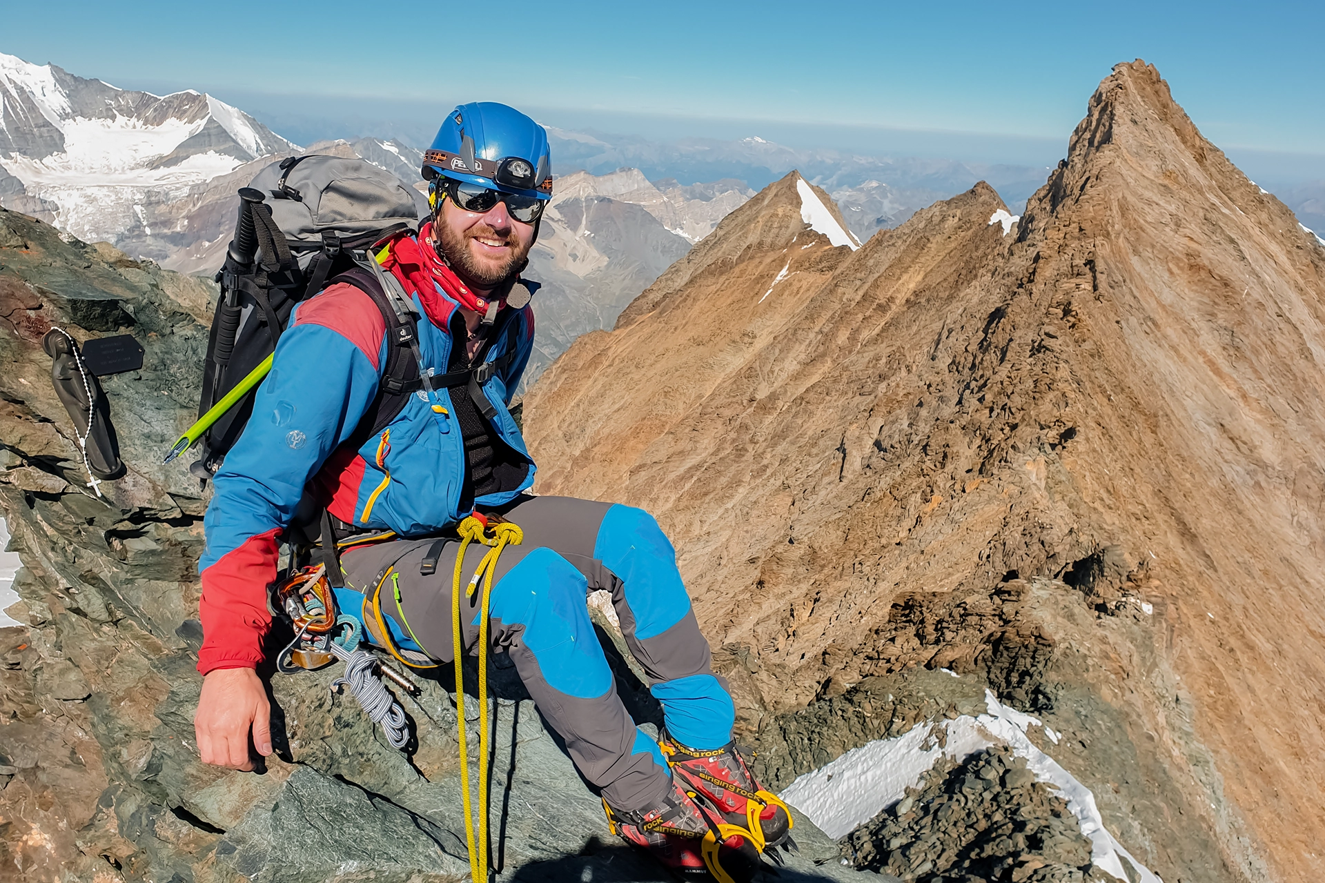 Fotka vystihující průběh expedice