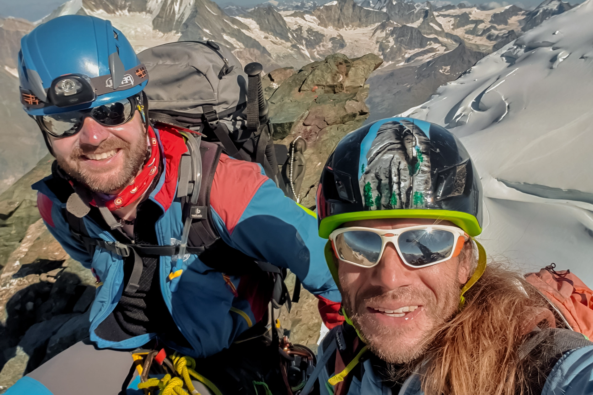 Fotka vystihující průběh expedice