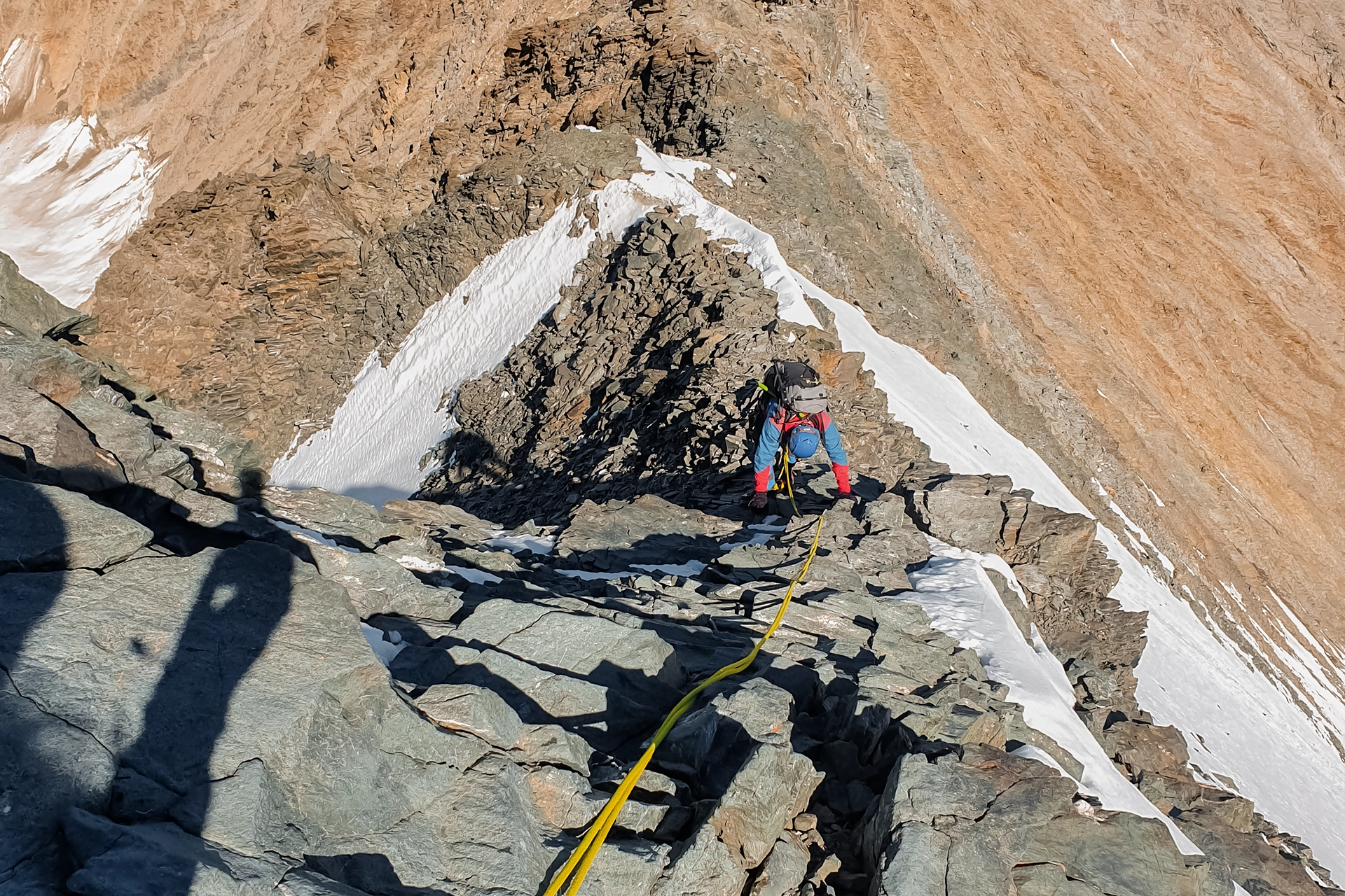 Fotka vystihující průběh expedice