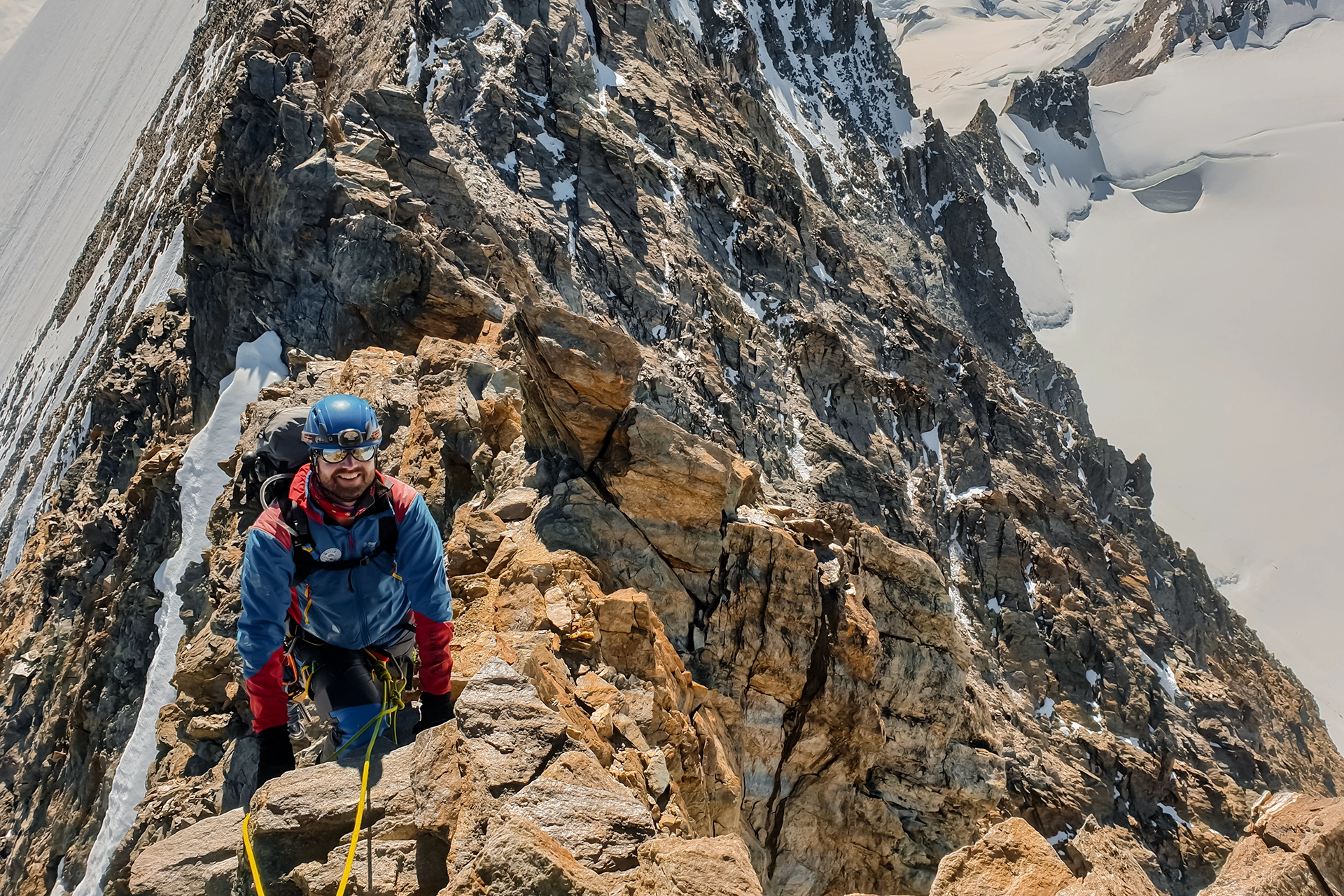 Fotka vystihující průběh expedice