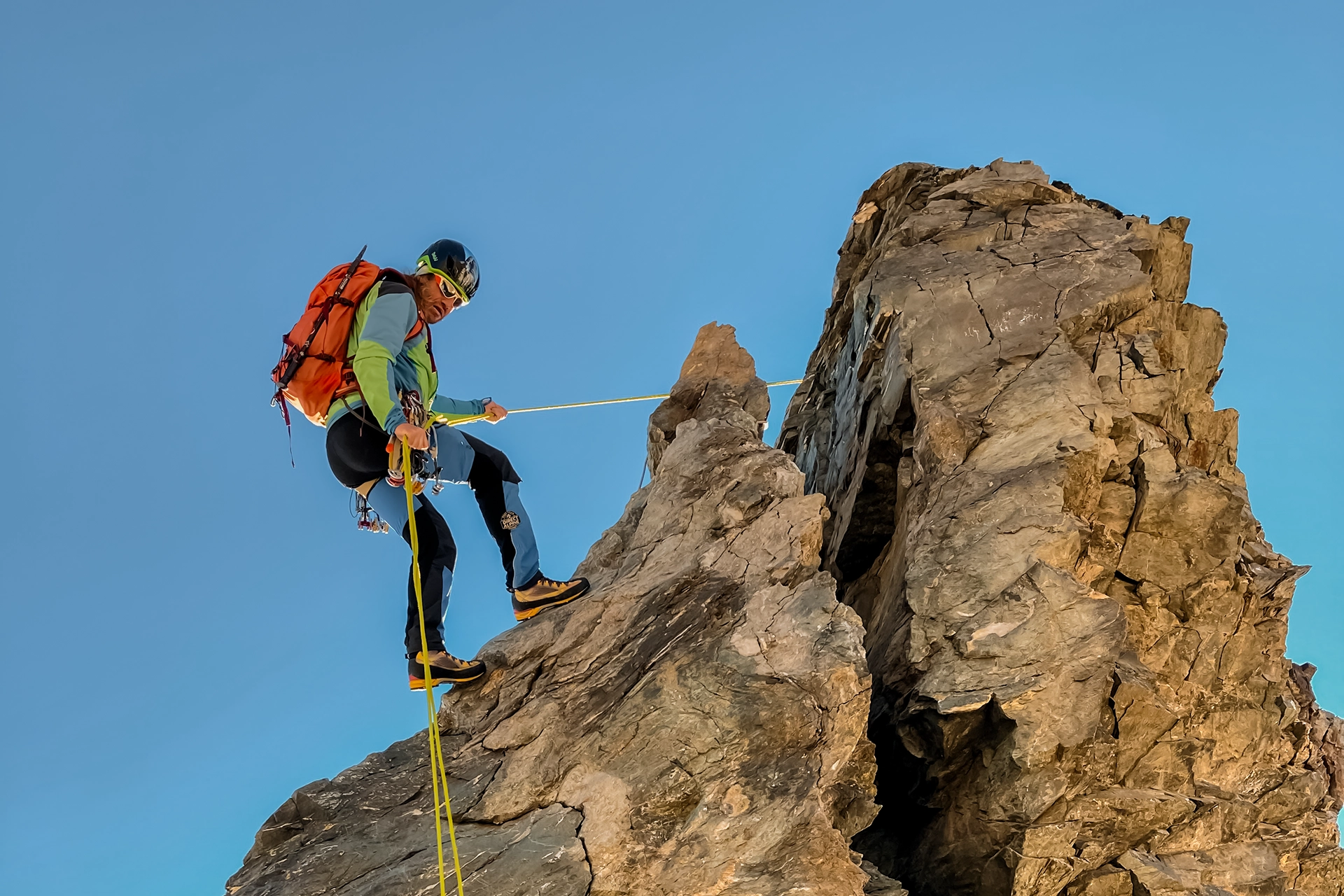 Fotka vystihující průběh expedice