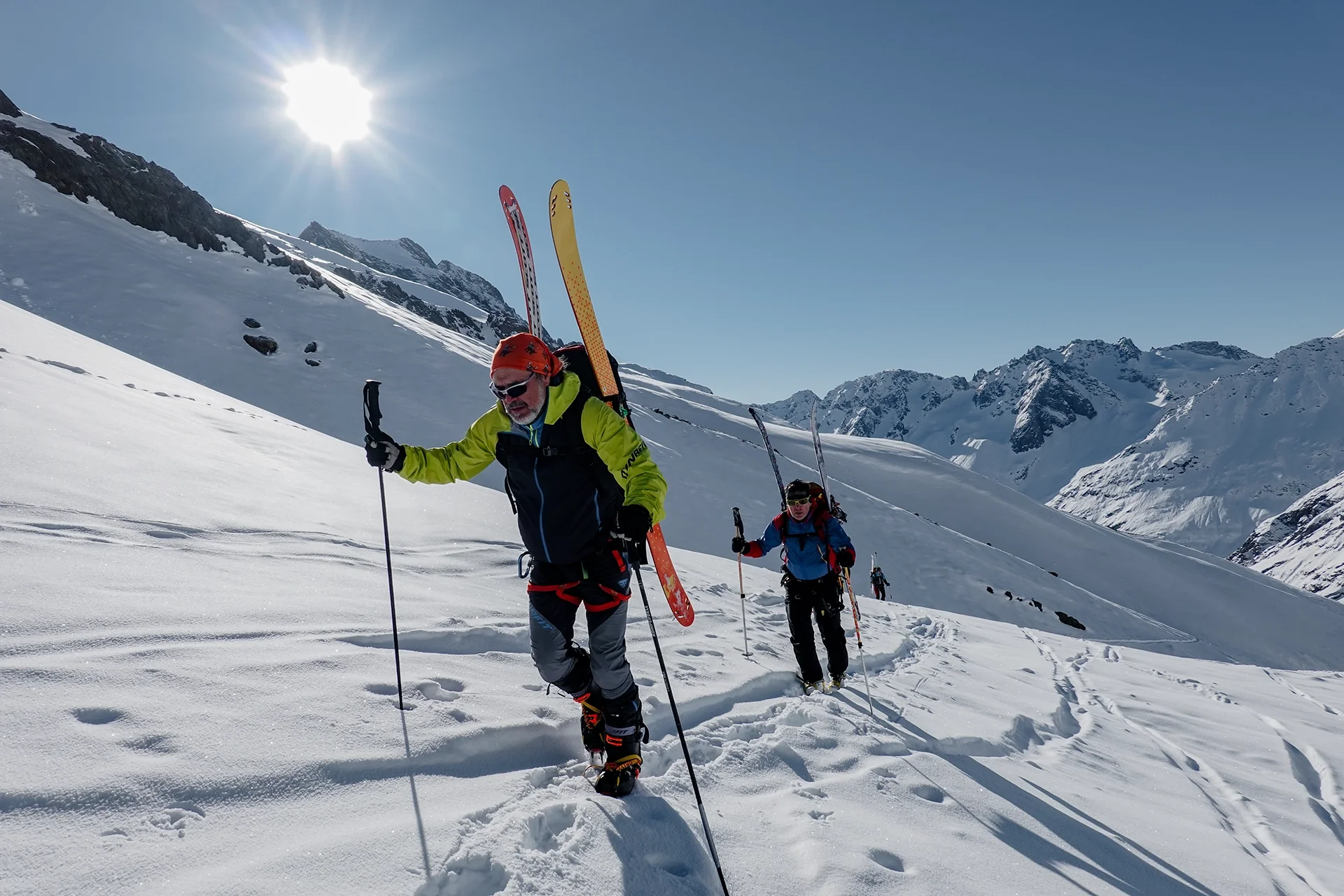 Fotka vystihující průběh expedice