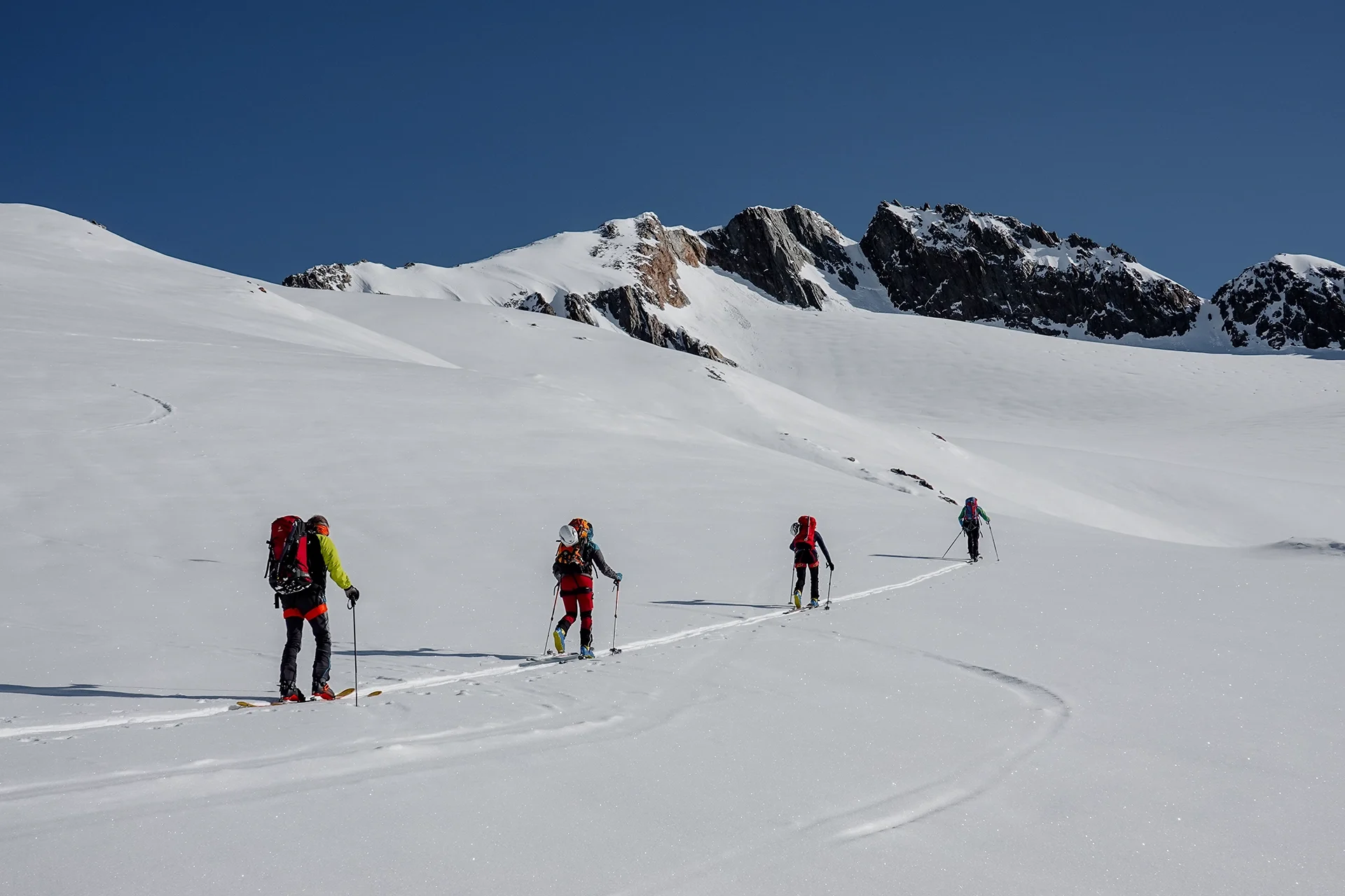 Fotka vystihující průběh expedice