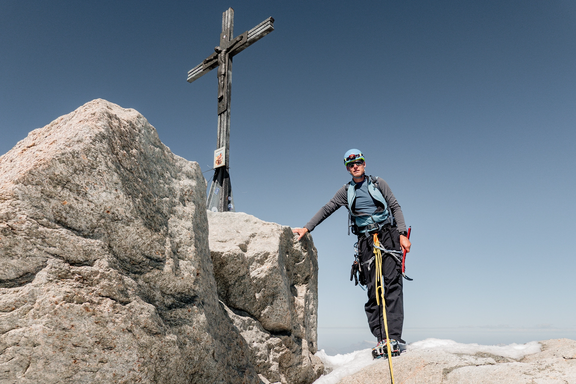 Fotka vystihující průběh expedice