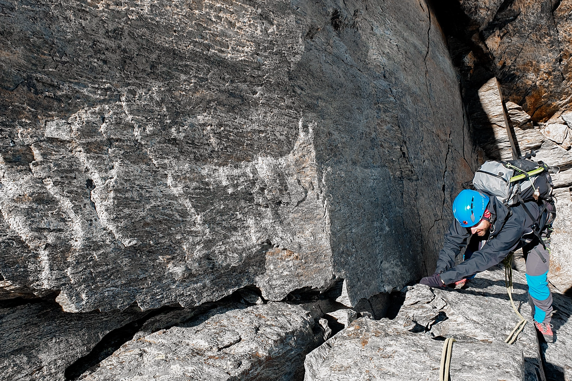 Fotka vystihující průběh expedice