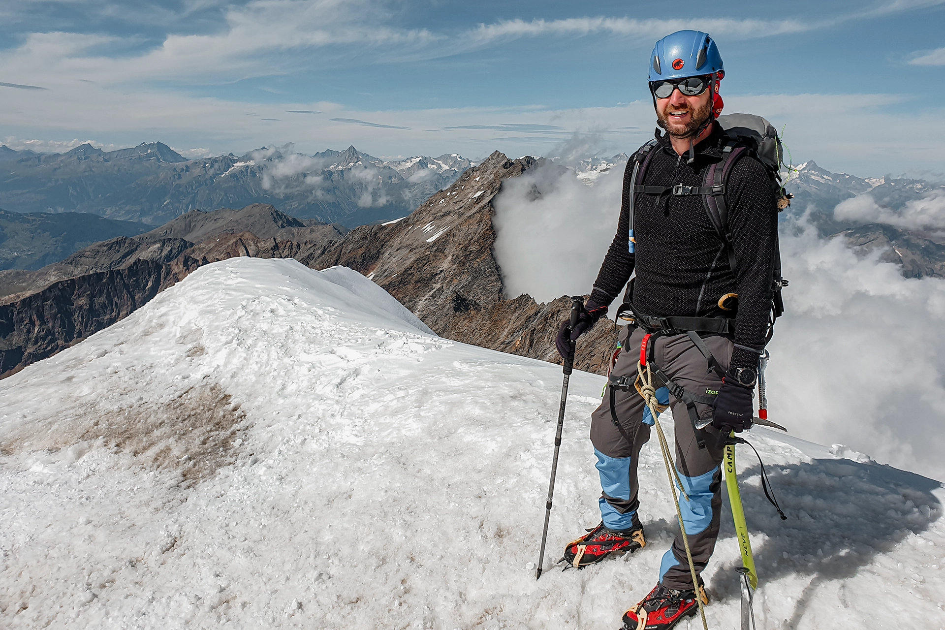 Fotka vystihující průběh expedice