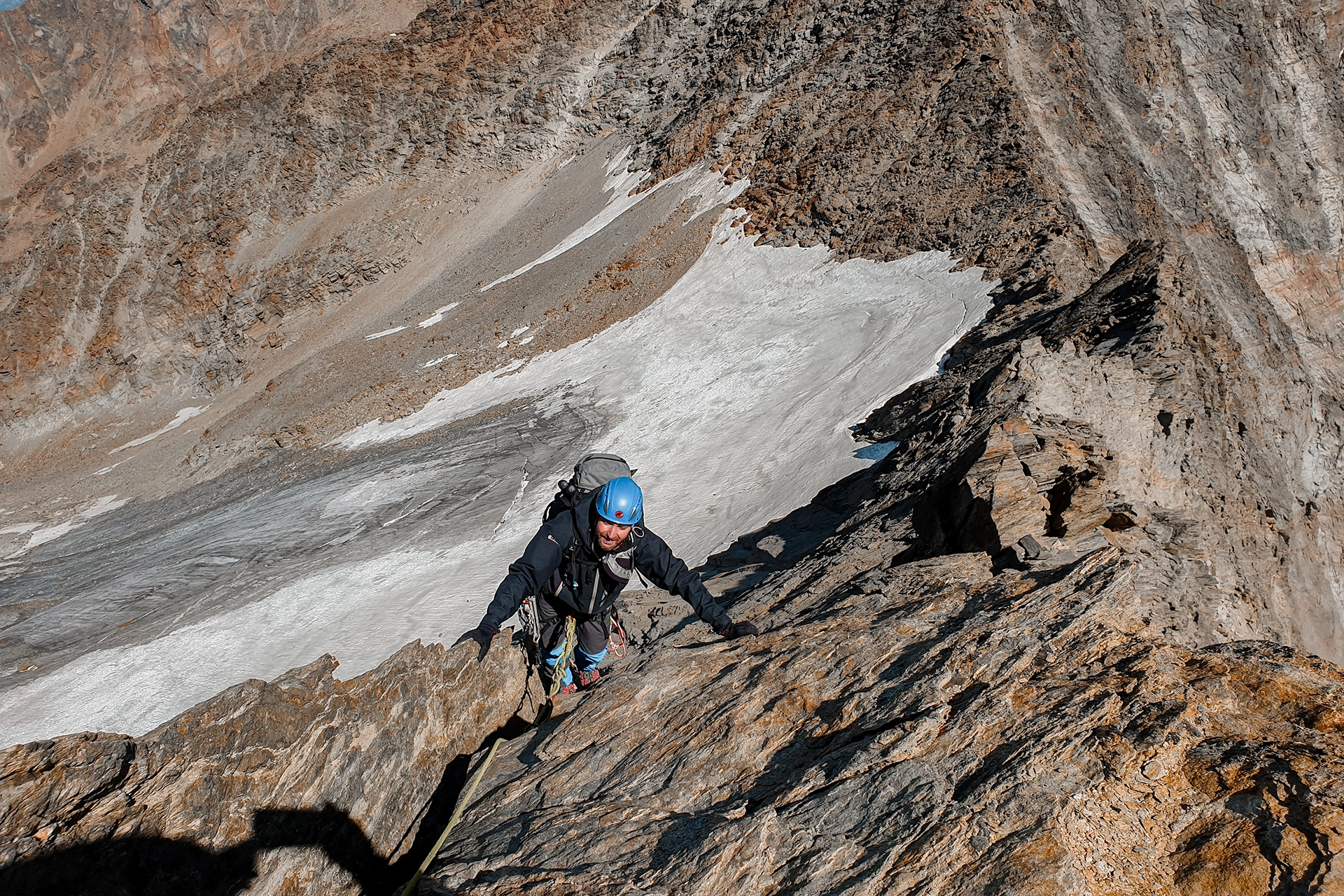 Fotka vystihující průběh expedice