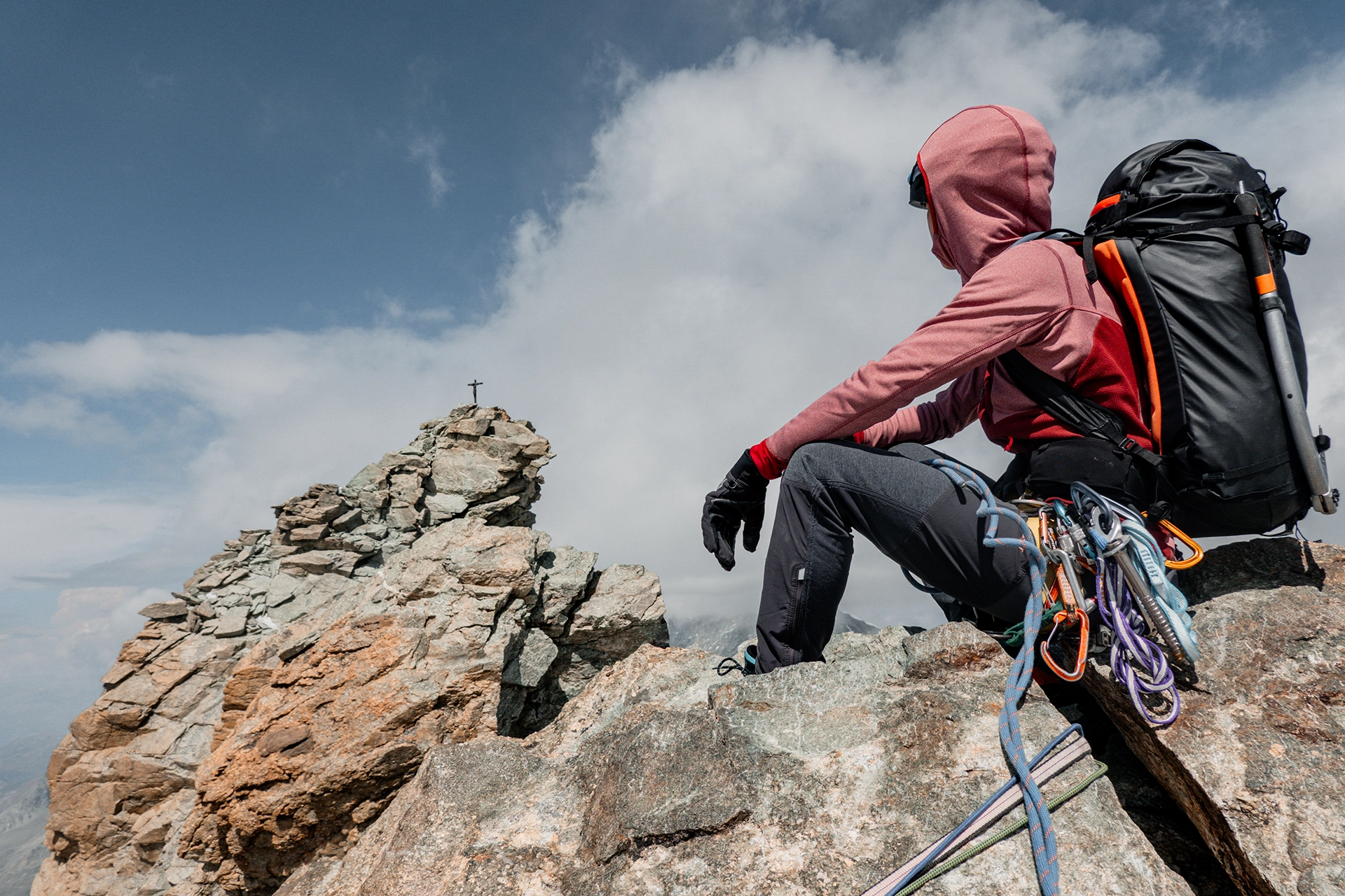 Fotka vystihující průběh expedice