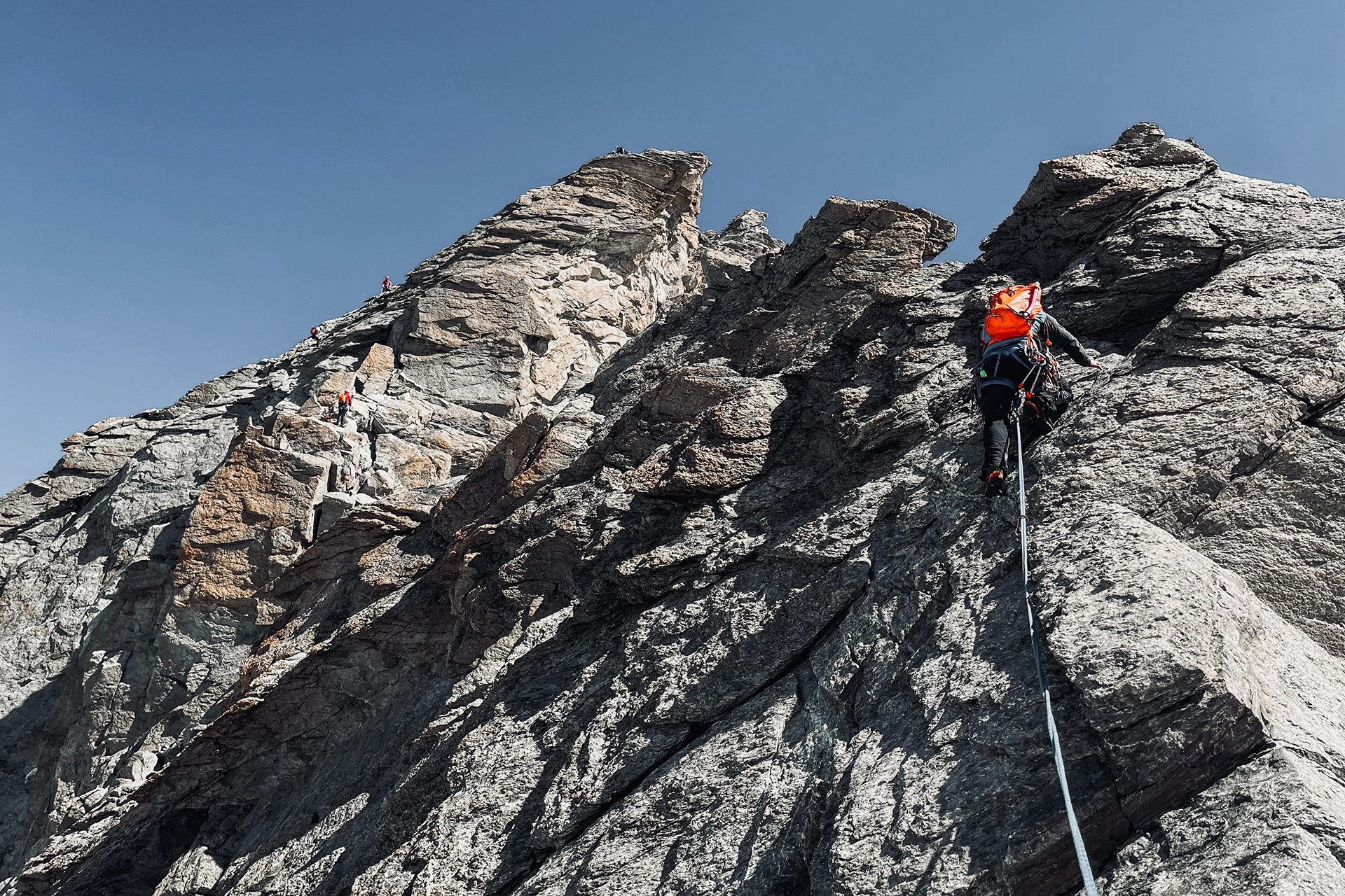 Fotka vystihující průběh expedice