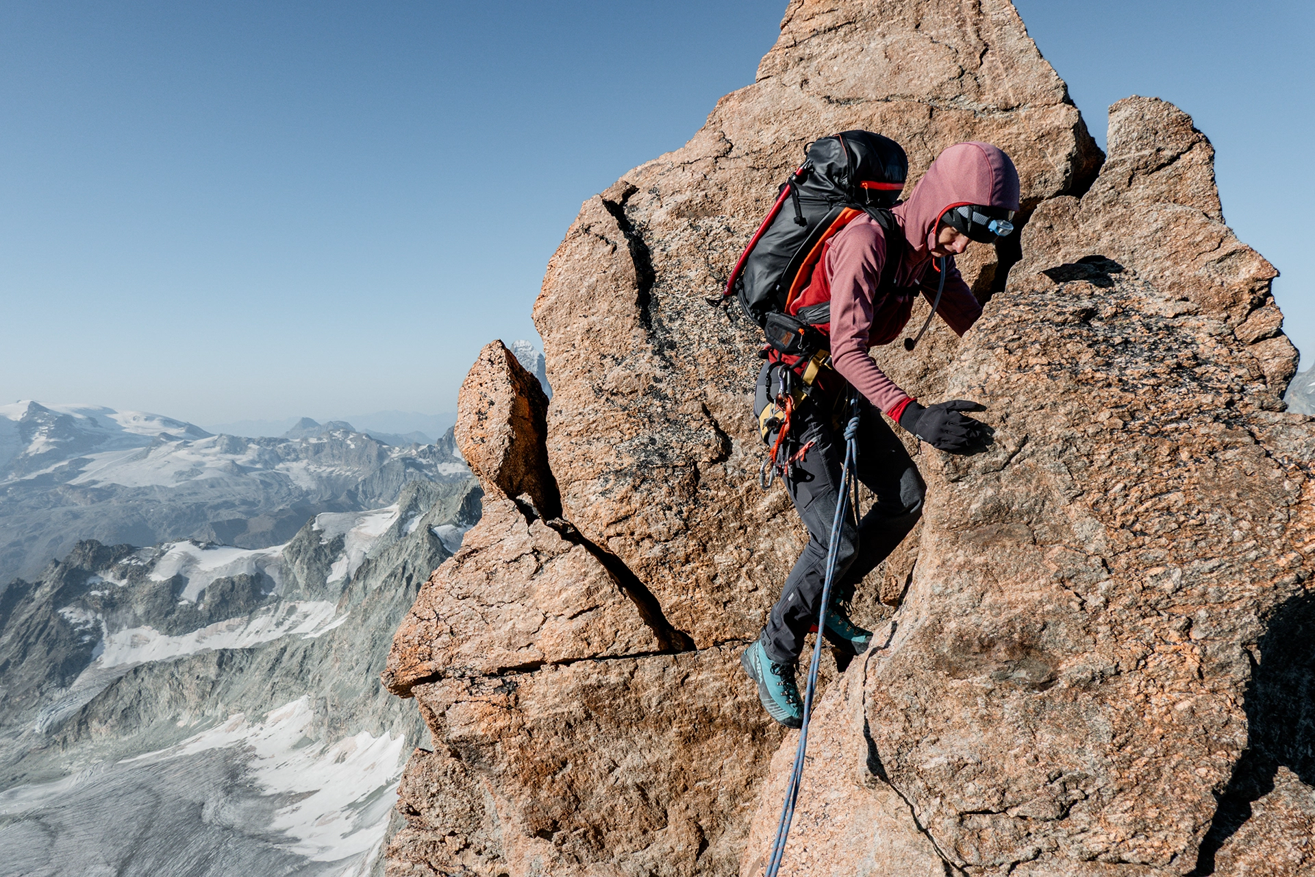 Fotka vystihující průběh expedice