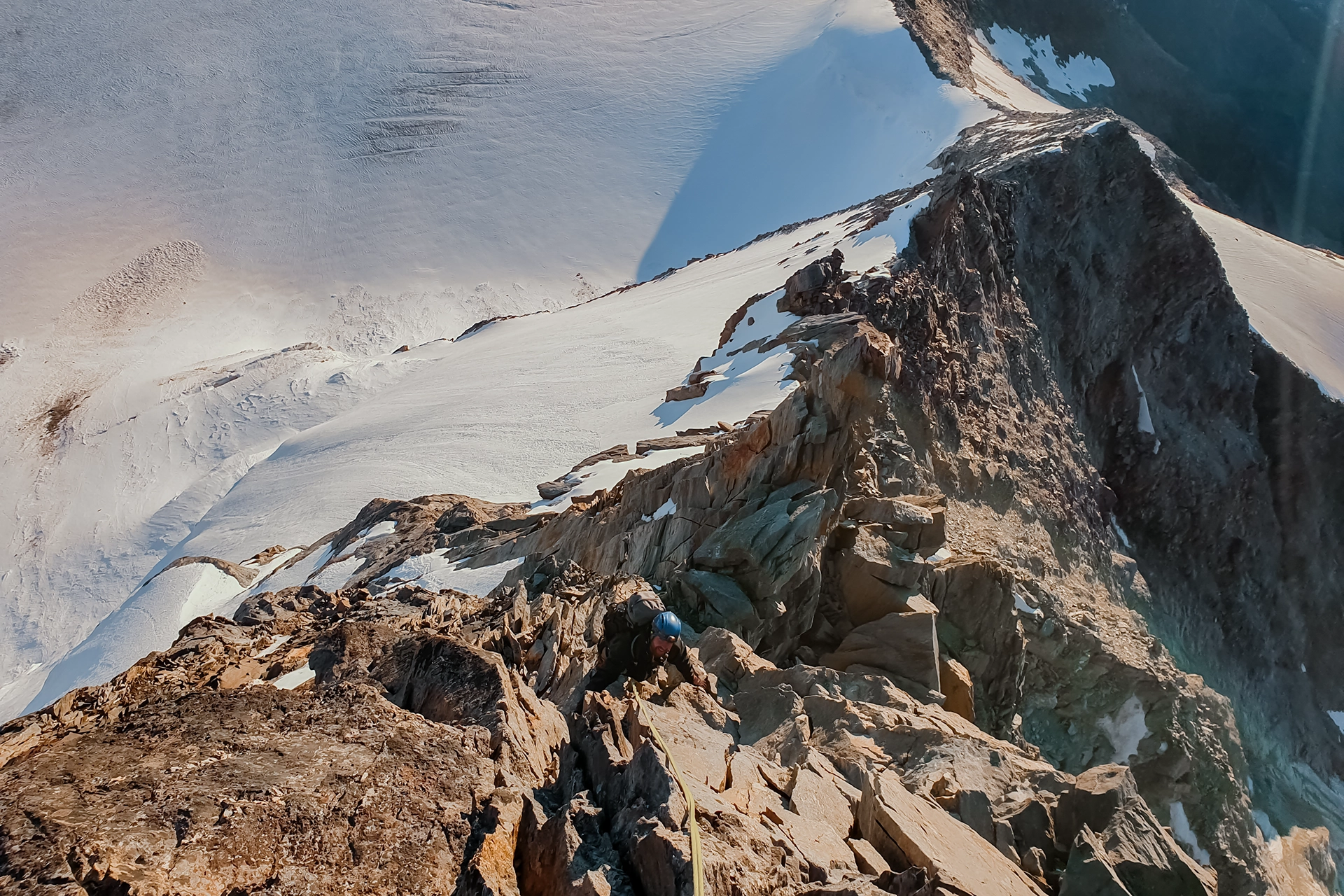 Fotka vystihující průběh expedice