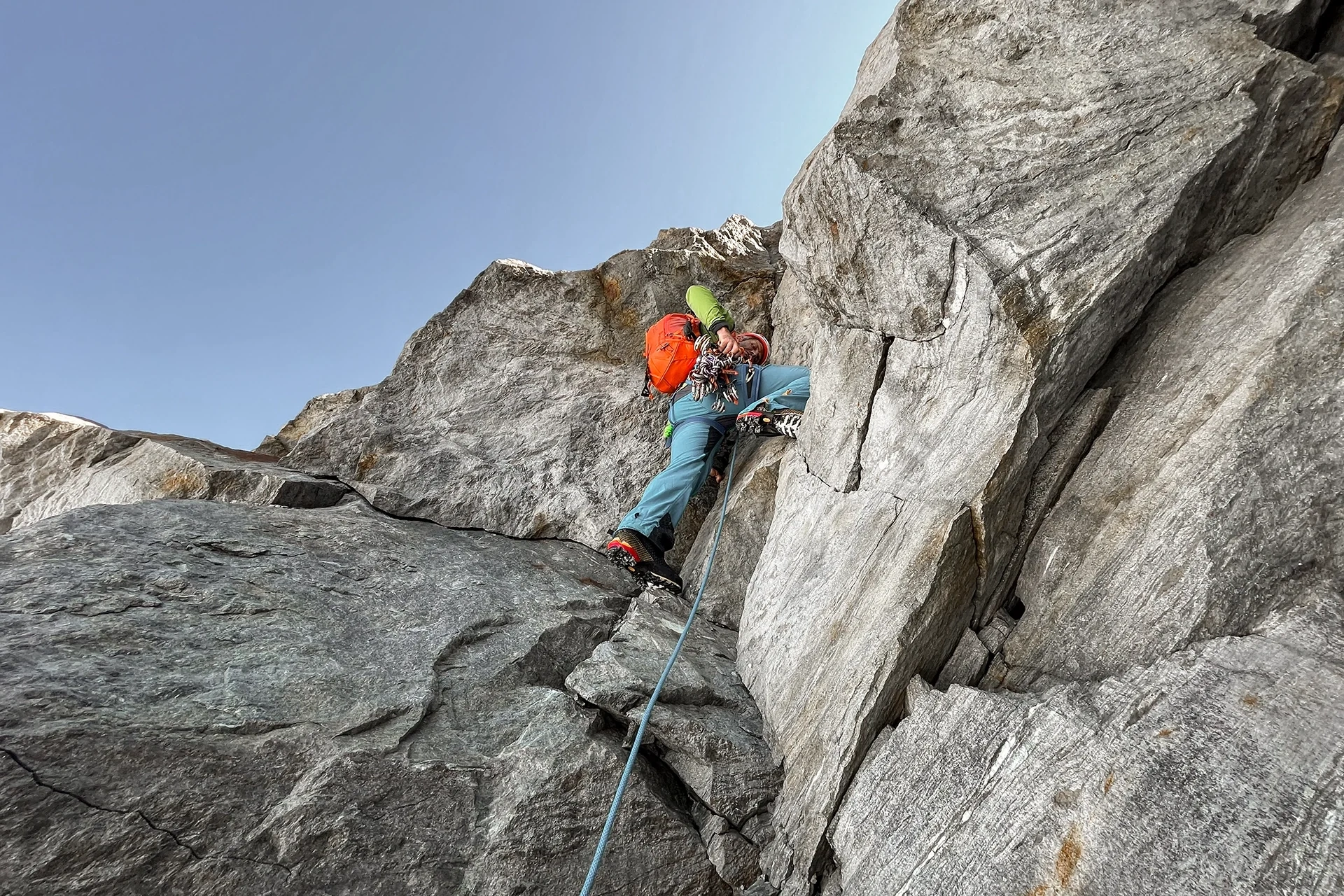 Alphubel landing fotka