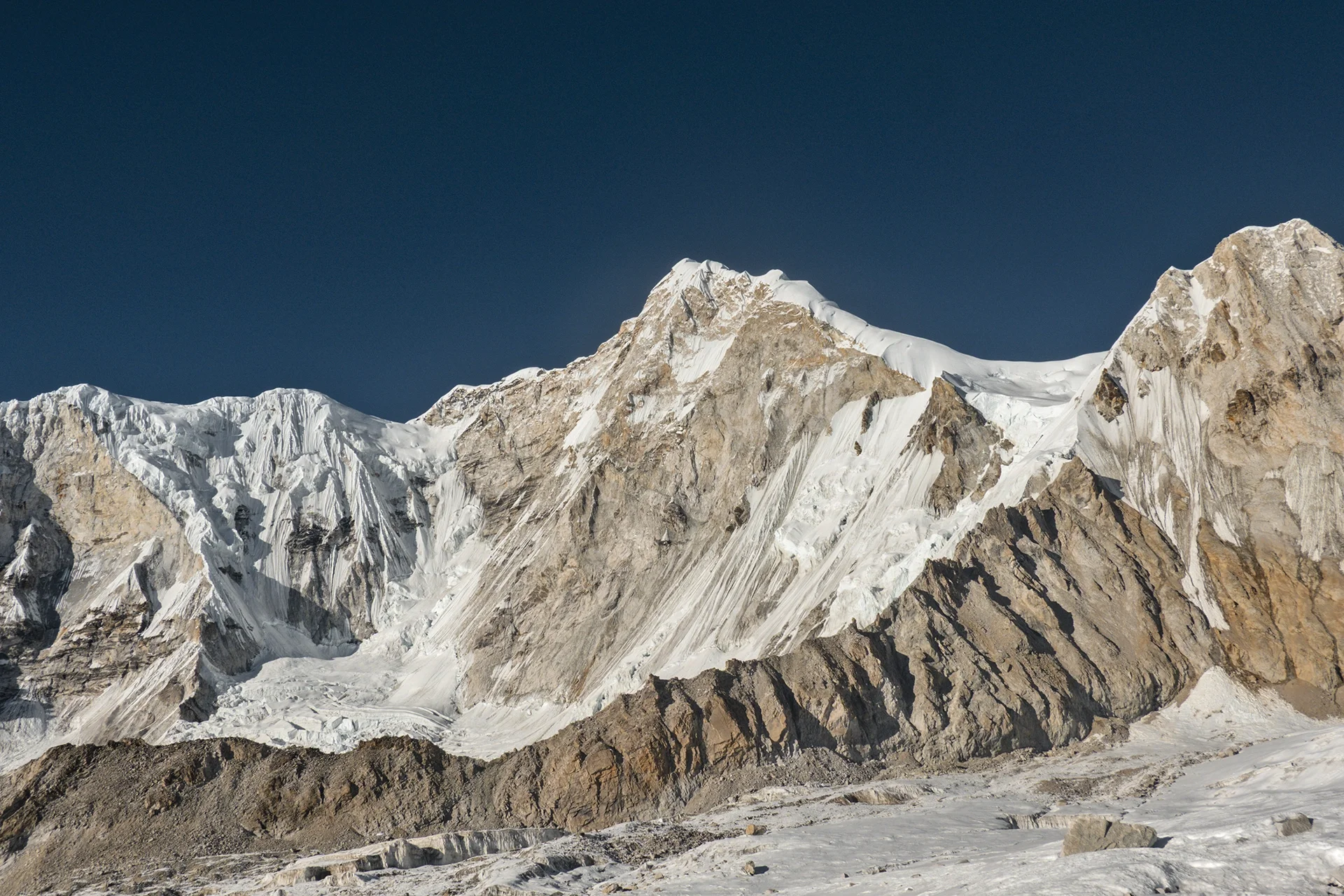 Baruntse landing fotka