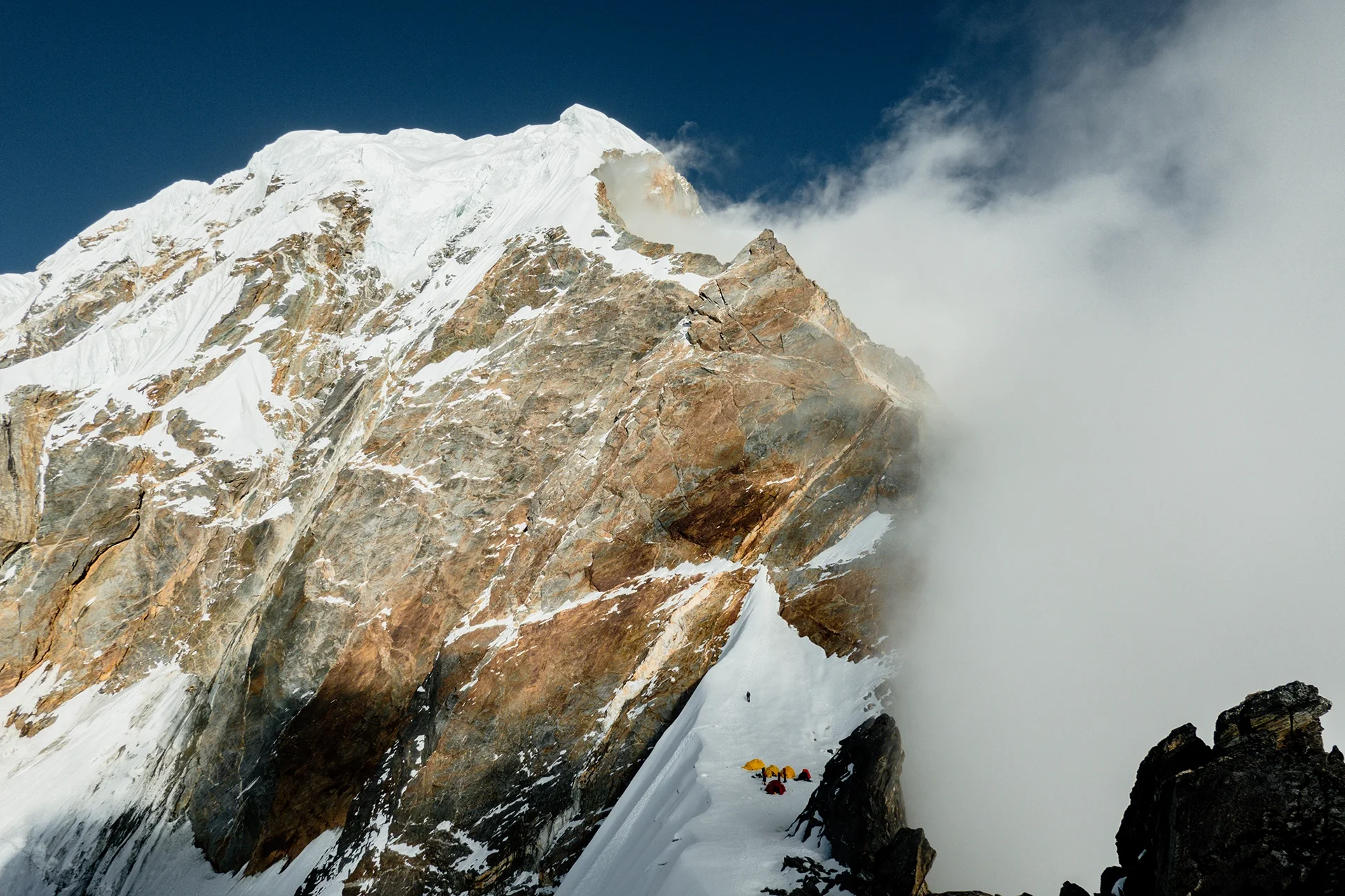 Cholatse landing fotka