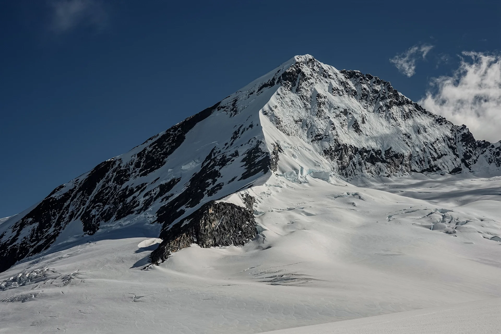 Mount Aspiring landing fotka
