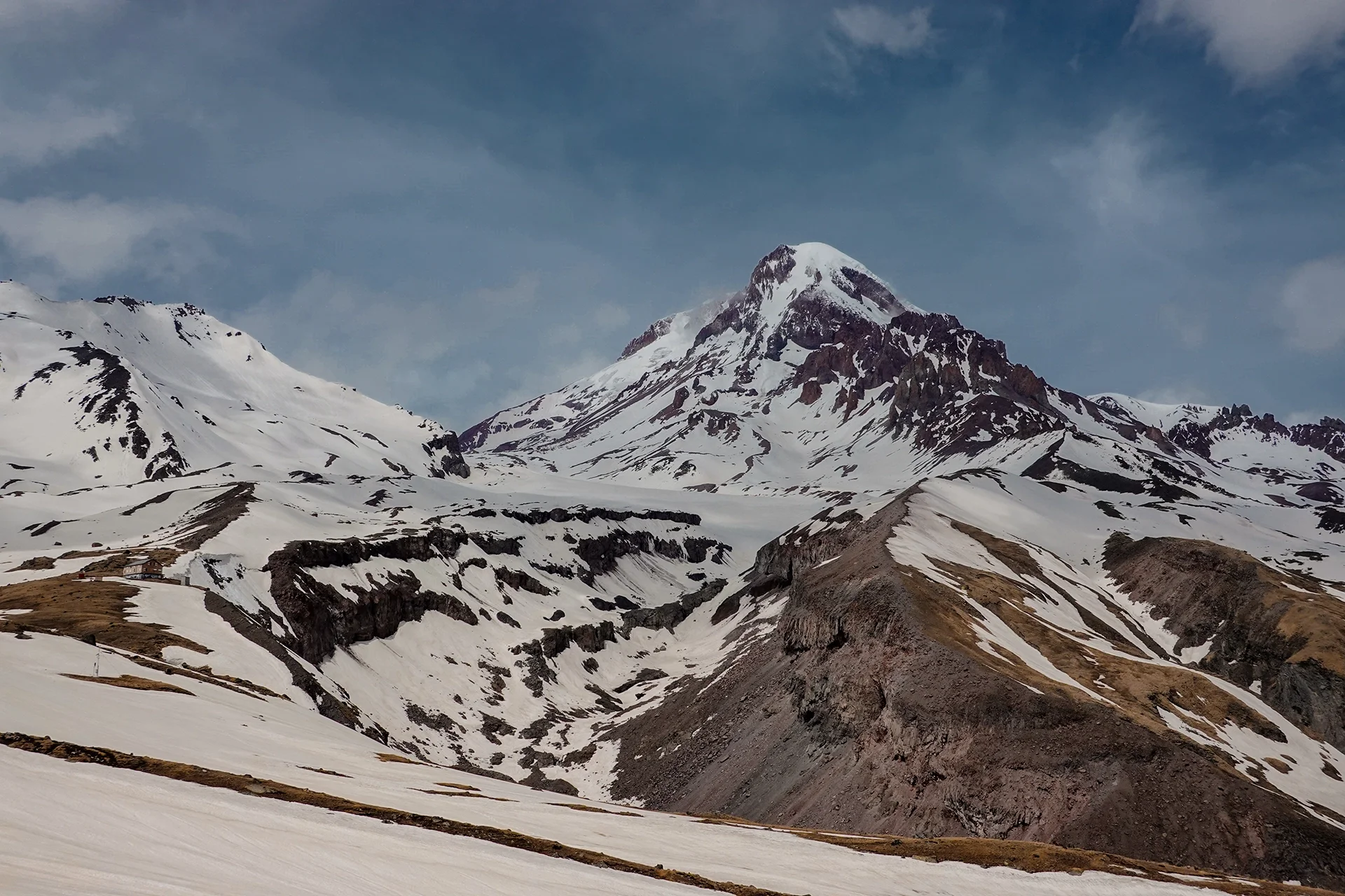 Mount Kazbek landing fotka