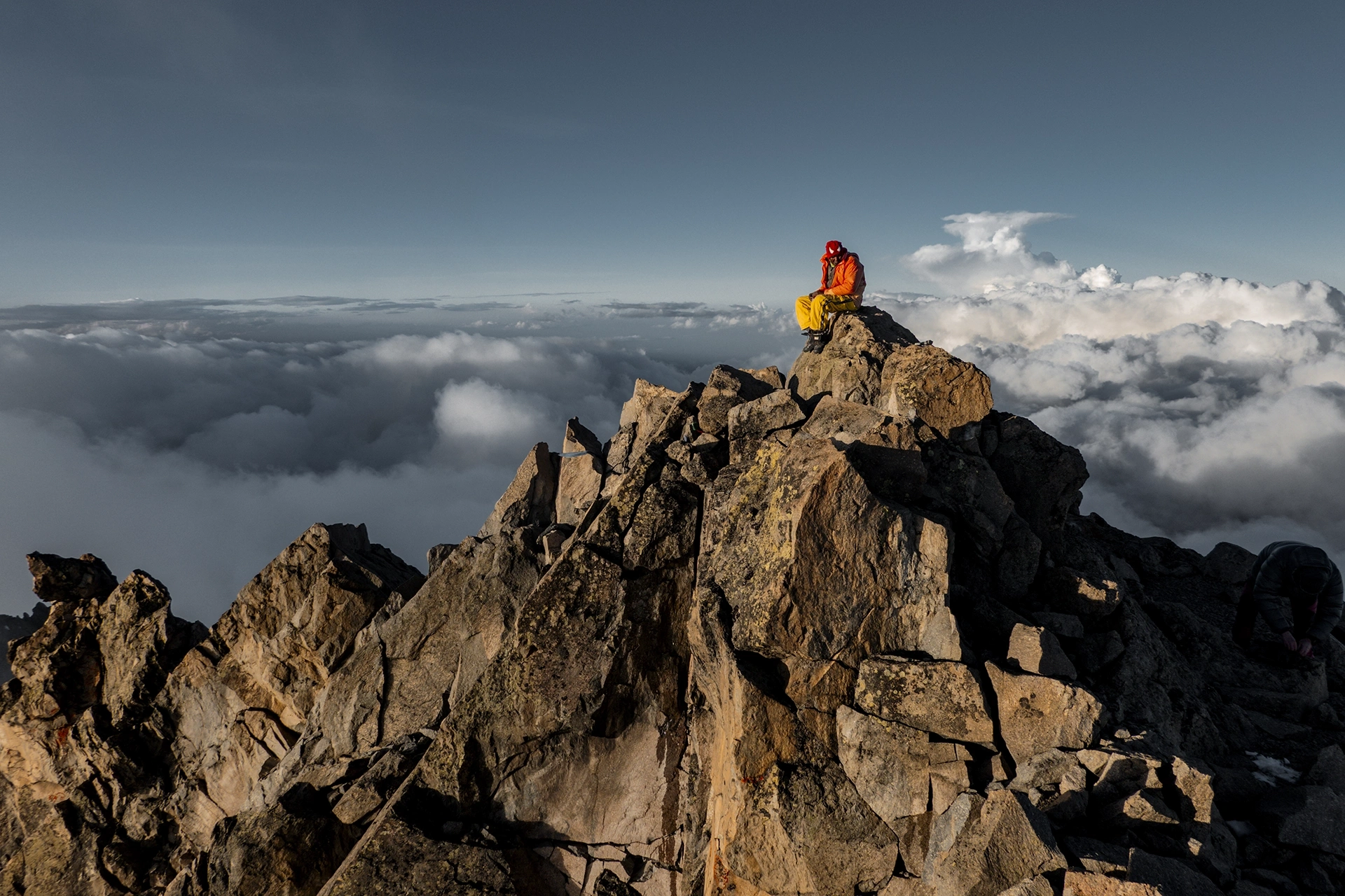 Mount Kenya landing fotka